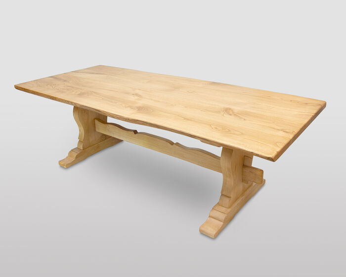 Rustic Live-Edge Dining Table