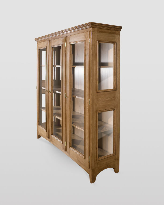 Soller Three doors wooden bookshelf