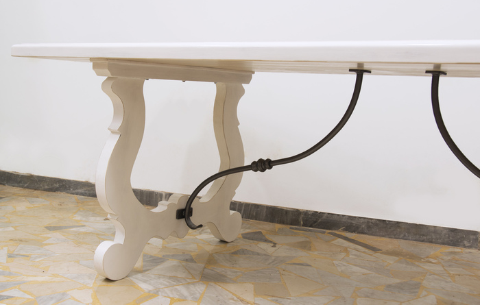 Fratino Weißer Esstisch