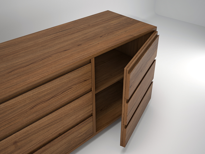 Sideboard aus Eichenholz