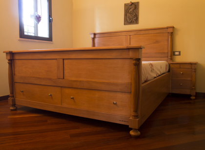 King Size Bed With Container