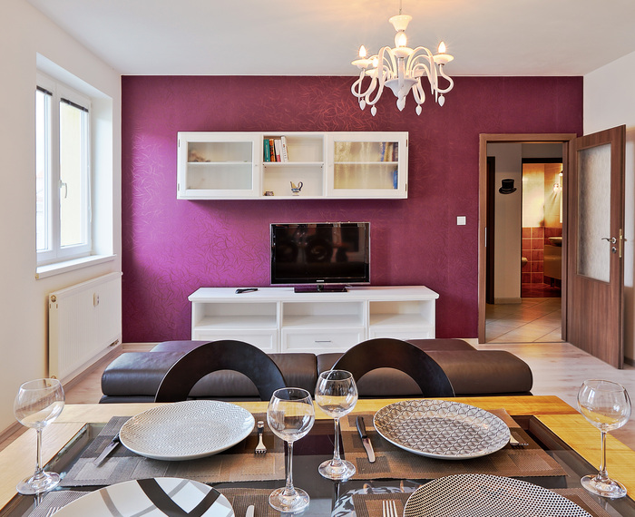 Parete Attrezzata Bianca