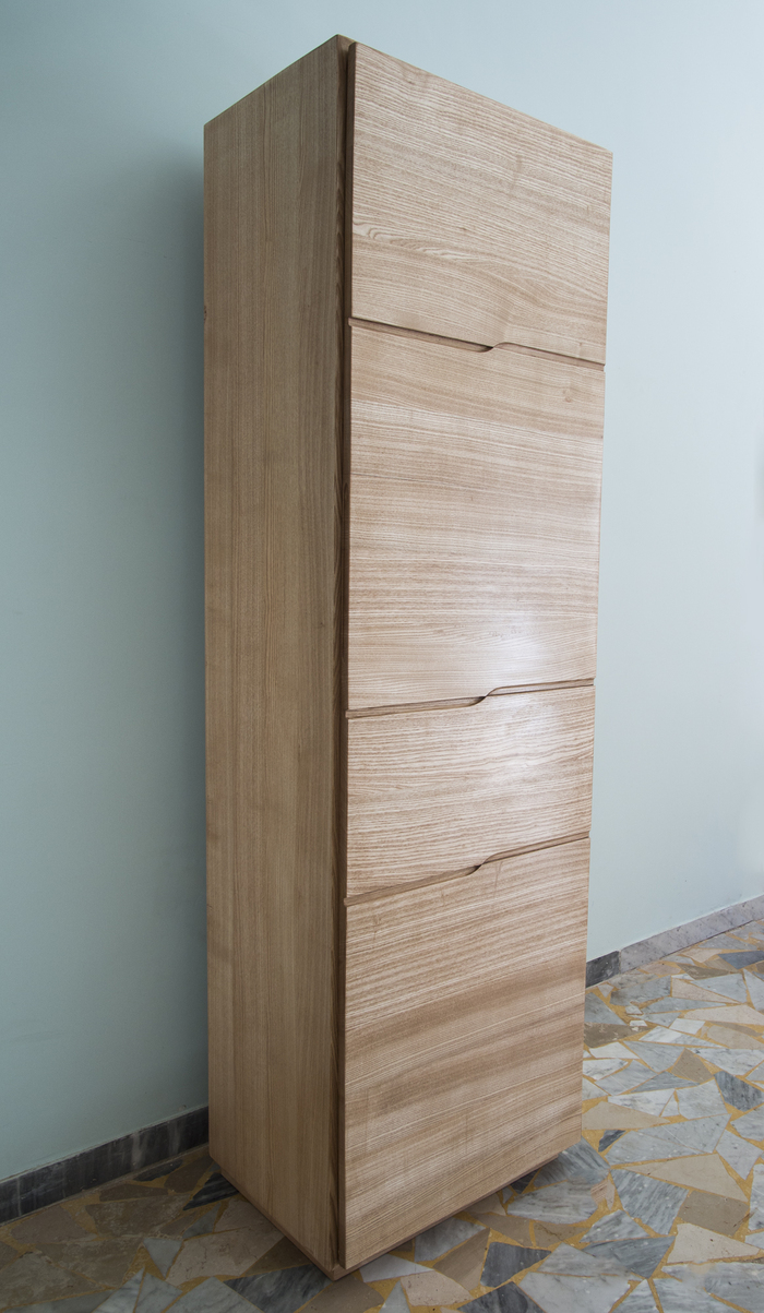 Hallway furniture in ash wood