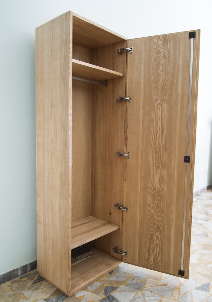 Hallway furniture in ash wood