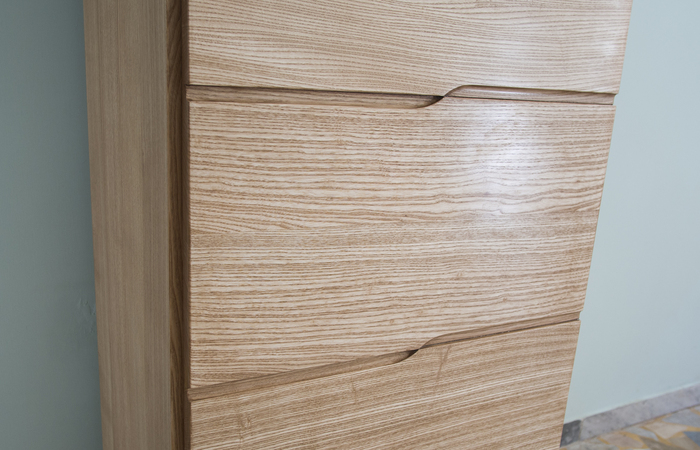 Hallway furniture in ash wood