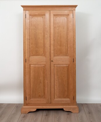 Libreria due ante in ciliegio