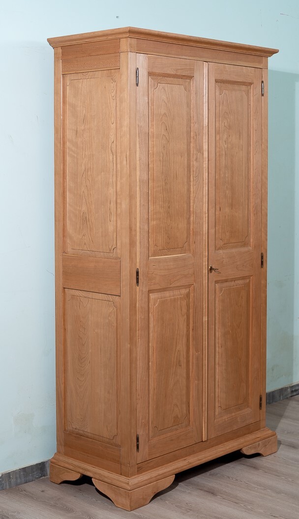 Bücherregal aus Kirschholz, 2-türig 