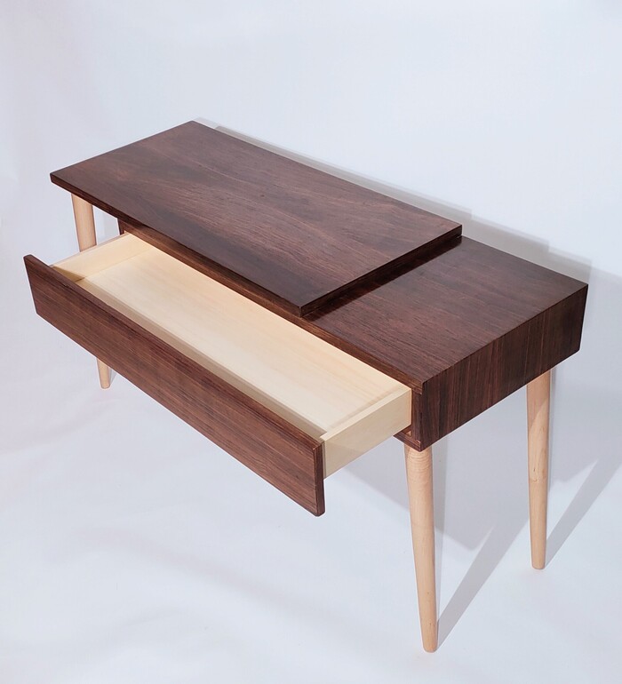 Konsolentisch aus Palisander Holz