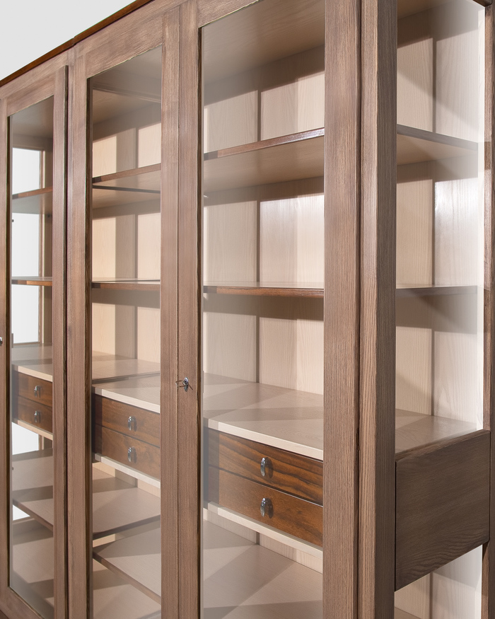 Nordische Stil Bücherregal mit Schubladen