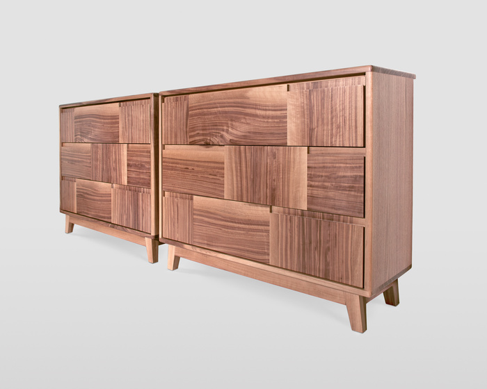 Black Walnut Scandinavian Dresser