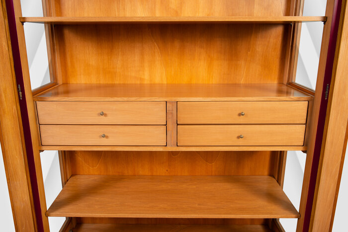 Vetrina Due Ante Con Cassetti