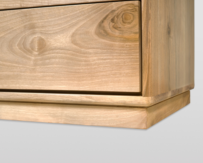 Cassettiera Stile Nordico in Noce