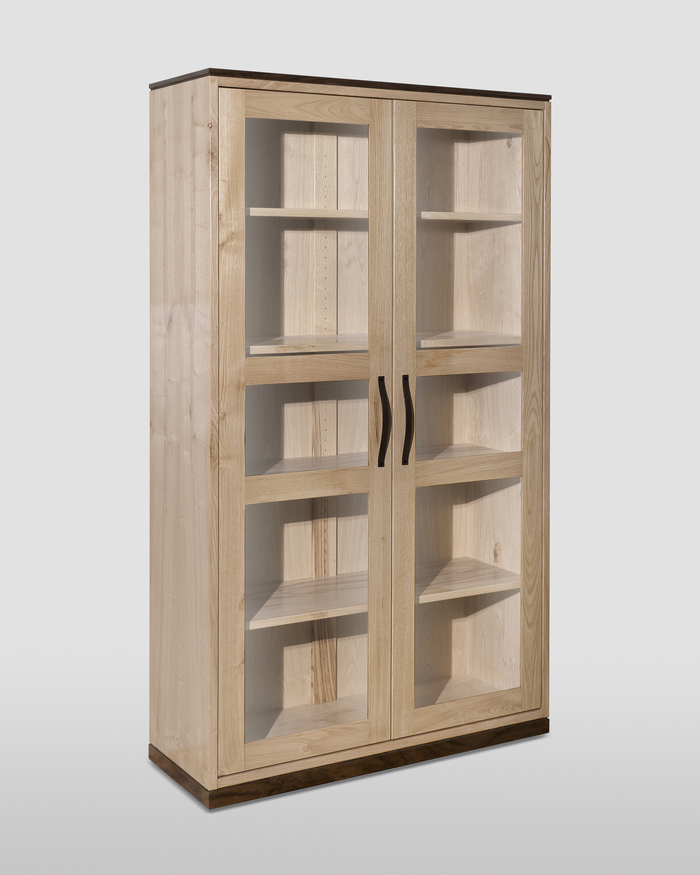 Siv Glass Doors Bookshelf