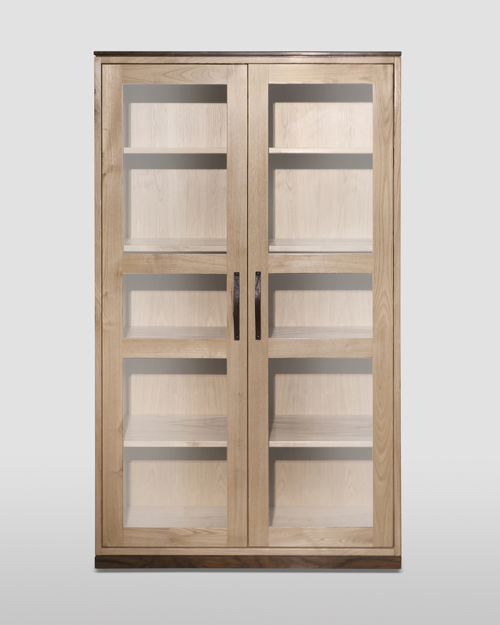 Siv Glass Doors Bookshelf