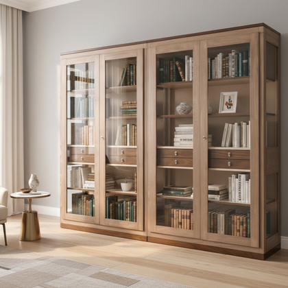 Libreria Modulare Stile Nordico