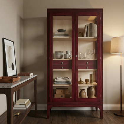 Elsa 2-Door Scandinavian Cabinet