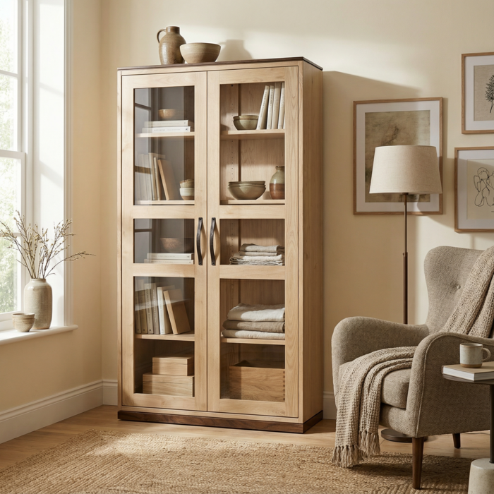 Libreria Moderna A Due Ante 