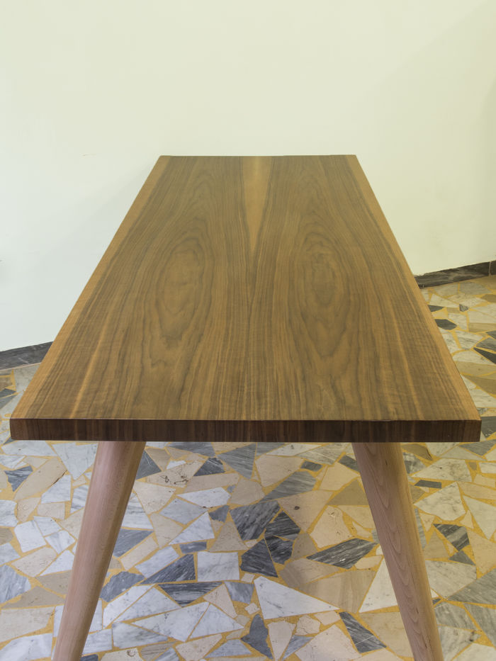 Modern mid century style dining table