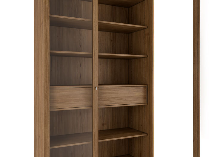 Asymmetrical Bookcase