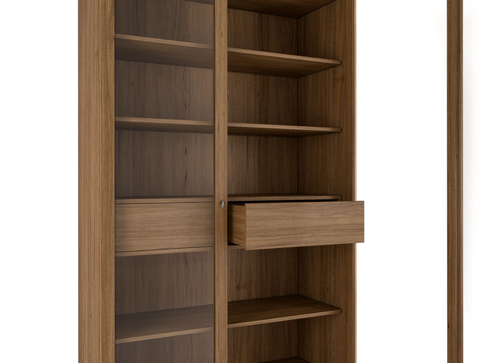 Asymmetrical Bookcase