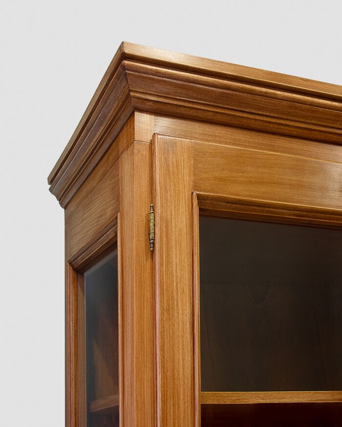 Walnut Shaped Showcase