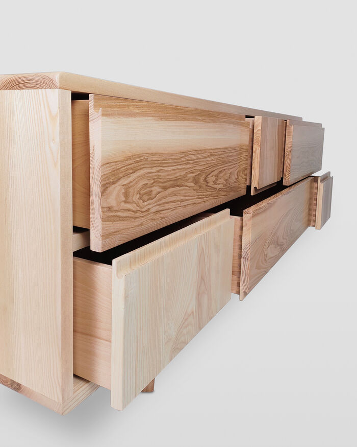 Modern Design Sideboard with Six Drawers