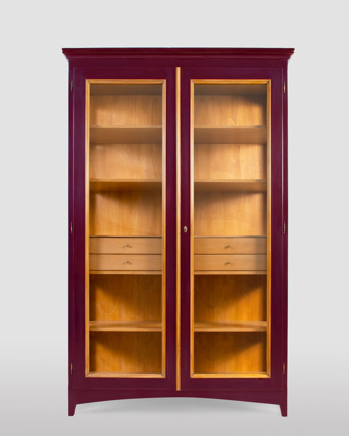 Violet Display Cabinet With Dresser