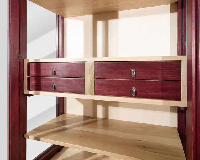 Two Doors Scandinavian Cabinet