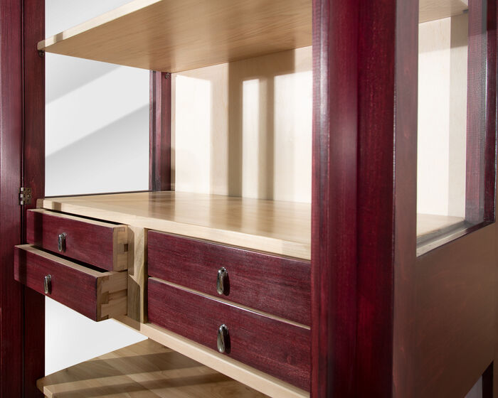 Two Doors Scandinavian Cabinet