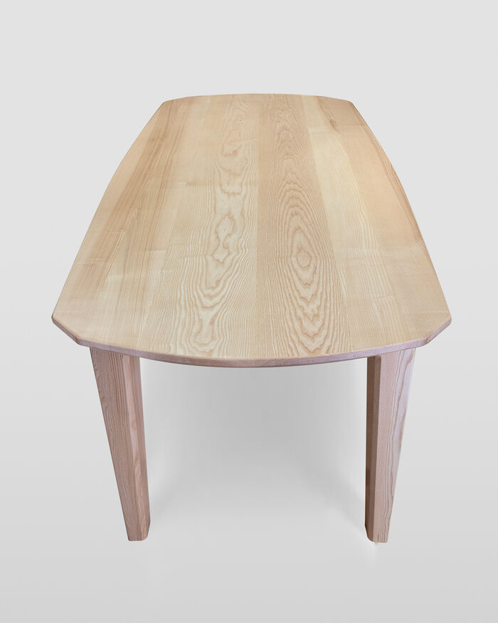 Modern Style Handcrafted Solid Ash Dining Table