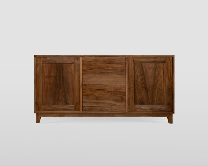Madia in Noce Massello – Design Contemporaneo e Minimalista