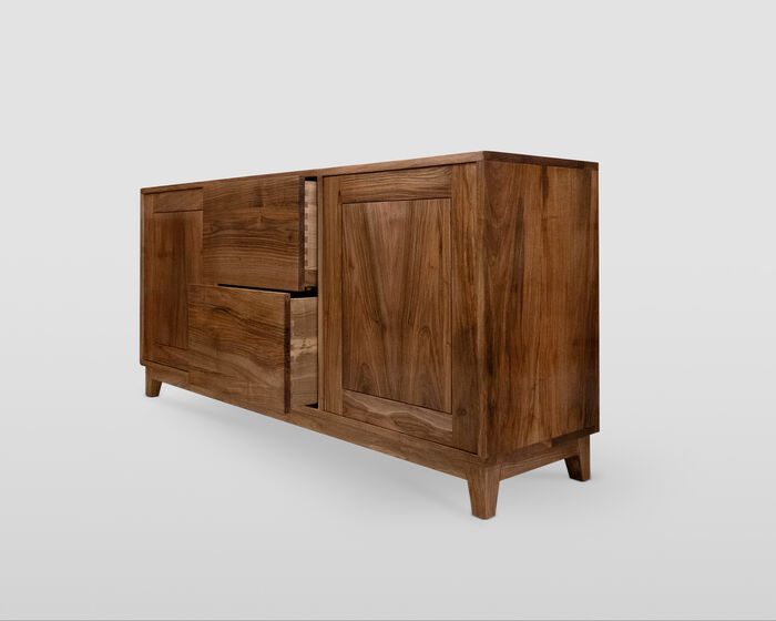Madia in Noce Massello – Design Contemporaneo e Minimalista