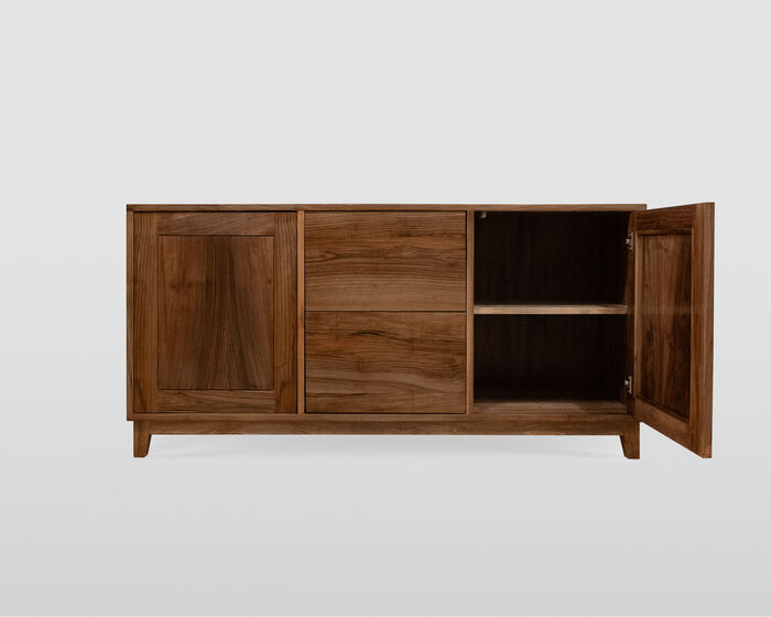 Madia in Noce Massello – Design Contemporaneo e Minimalista